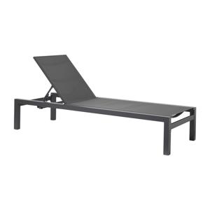 Ligbed Sevilla - zwart - 70x30x190 cm