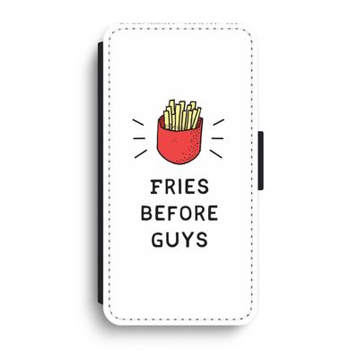 Fries before guys: iPhone XR Flip Hoesje