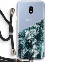 Zee golf: Samsung Galaxy J3 (2017) Transparant Hoesje met koord