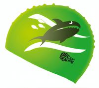 Beco kinder badmuts Sealife siliconen junior groen one size - thumbnail