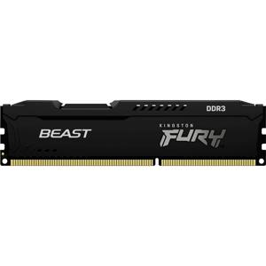 Kingston FURY Beast Werkgeheugenset voor PC DDR3 16 GB 2 x 8 GB Non-ECC 1600 MHz 240-pins DIMM CL10 KF316C10BBK2/16