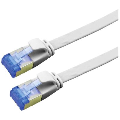 VALUE FTP patchkabel, Cat.6A (Class EA), extra plat, grijs, 2 m VALUE FTP patchkabel, Cat.6A (Class EA), extra plat, grijs, 2 m
