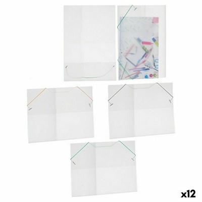 Documenthouder Transparant (1 x 26 x 35,5 cm) (12 Stuks)