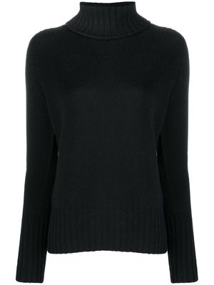 Drumohr pull à col roulé - Noir