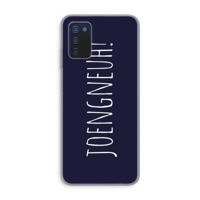 Joengneuh!: Samsung Galaxy A03s Transparant Hoesje