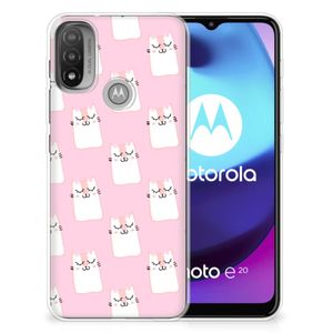 Motorola Moto E20 | E40 TPU Hoesje Sleeping Cats