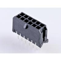 Molex 440671202 Male behuizing (board) Totaal aantal polen: 12 Inhoud: 1 stuk(s) Tray