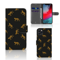 Telefoonhoesje met Pasjes voor Apple iPhone 11 Pro Max Leopards