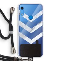 Marmeren pijlen: Huawei Y6s Transparant Hoesje met koord