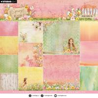 Studio Light • spring meadow designer paper pad backgroundpaper