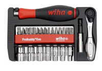 Wiha Bit- en dopsleutelset ProBuddy® Evo 1/4" | in Doordachte gereedschapshouder | 40-delig - 46960