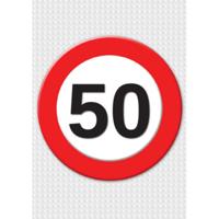 Verjaardag deurposter - 50 jaar - stopbord - 59 x 84 cm - feestartikelen - Sarah/Abraham Verjaardag deurposter - 50 jaar - stopbord - 59 x 84 cm - feestartikelen - Sarah/Abraham