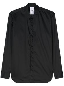 PT Torino chemise en satin - Noir