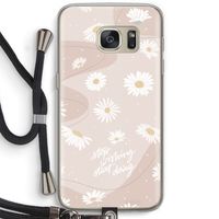 Daydreaming becomes reality: Samsung Galaxy S7 Transparant Hoesje met koord