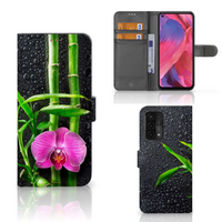 OPPO A54 5G | A74 5G | A93 5G Hoesje Orchidee