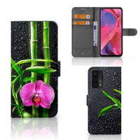 OPPO A54 5G | A74 5G | A93 5G Hoesje Orchidee - thumbnail