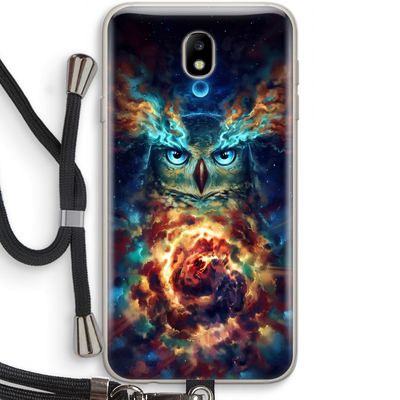 Aurowla: Samsung Galaxy J7 (2017) Transparant Hoesje met koord