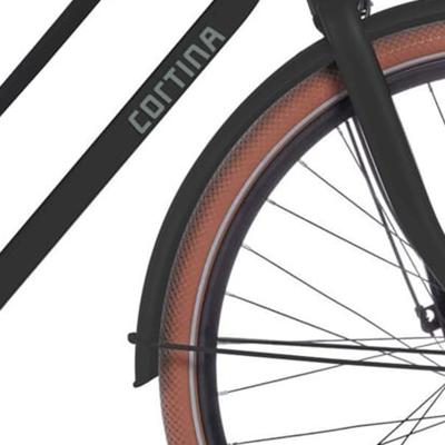 Cortina spatbord voor 28 foss arrant black matt