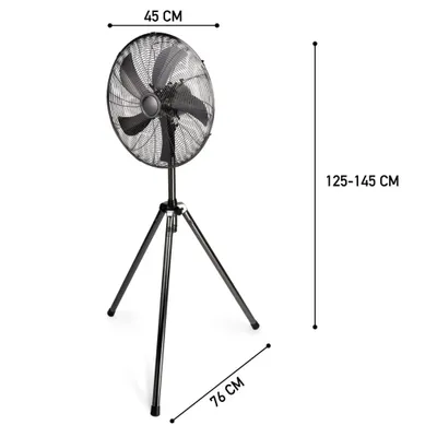 Premium Staande Ventilator - Ø 45 cm Premium Staande Ventilator - Ø 45 cm