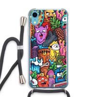Vexx Mixtape: iPhone XR Transparant Hoesje met koord