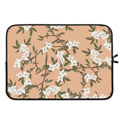 Blossoming spring: Laptop sleeve 13 inch