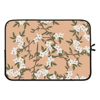 Blossoming spring: Laptop sleeve 13 inch