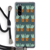 Sansevieria: Sony Xperia 5 Transparant Hoesje met koord