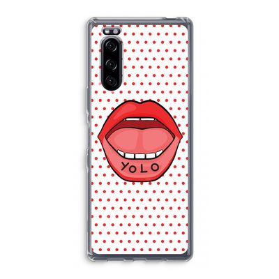 Yolo Denise: Sony Xperia 5 Transparant Hoesje