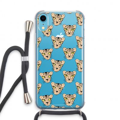 Tijger: iPhone XR Transparant Hoesje met koord