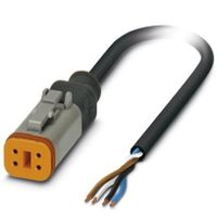 SAC-4P- 1,5-PUR/DTFS  - Sensor-actuator patch cord 1,5m SAC-4P- 1,5-PUR/DTFS