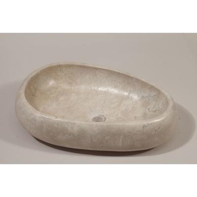 Waskom Imso Lavabo Goccia Cream Marmer 40x60x15 cm Imso