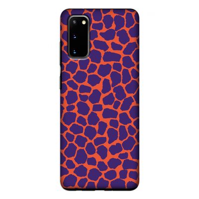 Purple Giraffe: Samsung Galaxy S20 Tough Case