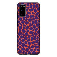 Purple Giraffe: Samsung Galaxy S20 Tough Case