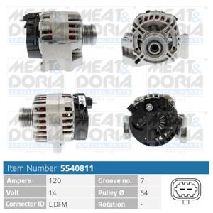 Meat Doria Alternator/Dynamo 5540811