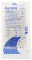 Romed Operatiehandschoen steriel gepoederd 7.5 1 Paar