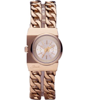 Horlogeband Diesel DZ5249 Roestvrij staal (RVS) Rosé 21mm