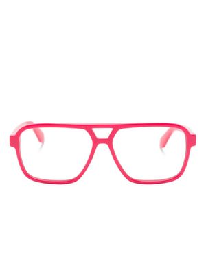 Off-White Eyewear lunettes de vue Style 28 à monture pilote - Rose