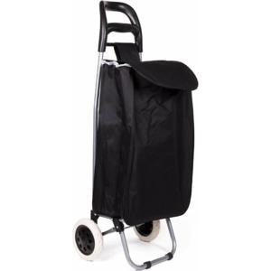 Boodschappentrolley - zwart - 96 x 34 x 21 cm - 40 liter