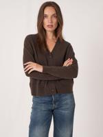 Licht en zacht cashmere vest met zakken