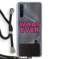 Whatever: Oppo A91 Transparant Hoesje met koord