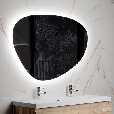 Spiegel Sanitop Organic met Dimmer, Kleurfunctie en Afstandsbediening 120x80x3,5 cm Sanitop