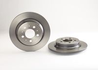 Remschijf COATED DISC LINE BREMBO, Remschijftype: Massief, u.a. für Volvo