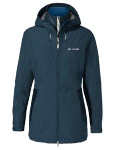 Vaude Valsorda Dames 3 in 1 jas Dark Sea 38