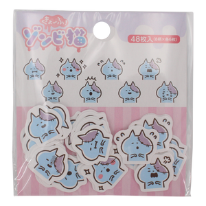 Zombie Cat Seal  Stickers 1