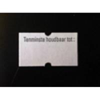 Etiket 2112 wit perm THT 50.000 Hall