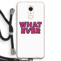 Whatever: Xiaomi Redmi 5 Transparant Hoesje met koord