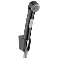 Hansgrohe bidetset handdouch-slang-houd brushed black chrome 32129340 - thumbnail