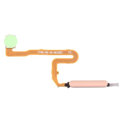 Fingerprint Sensor Flex Cable for Xiaomi Redmi Note10 Pro(India) / Redmi Note 10 Pro Max M2101K6P M2101K6I (Gold)