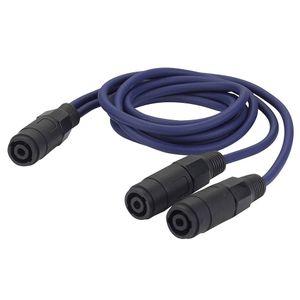 DAP FS12 luidspreker verloopkabel 2x speaker female naar 1x speaker female 150cm