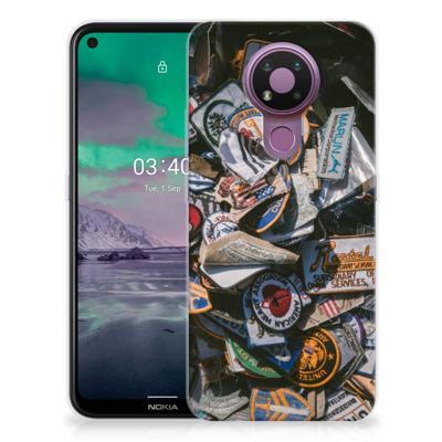 Nokia 3.4 | Siliconen hoesje | met foto Badges
